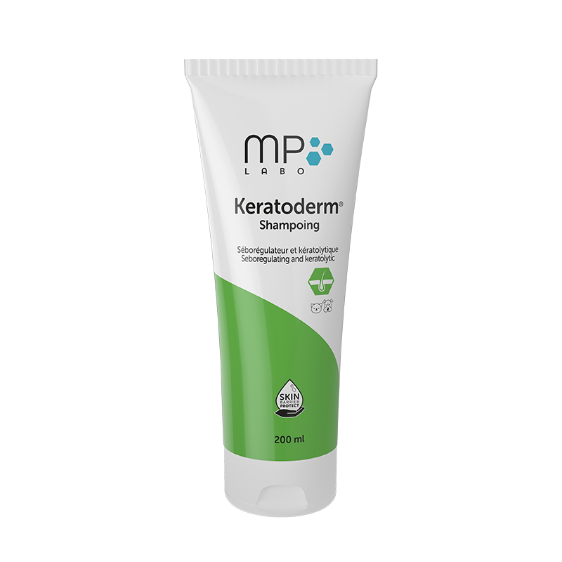 MP Labo Keratoderm – Keratolityczny szampon dla psów i kotów | 200 ml