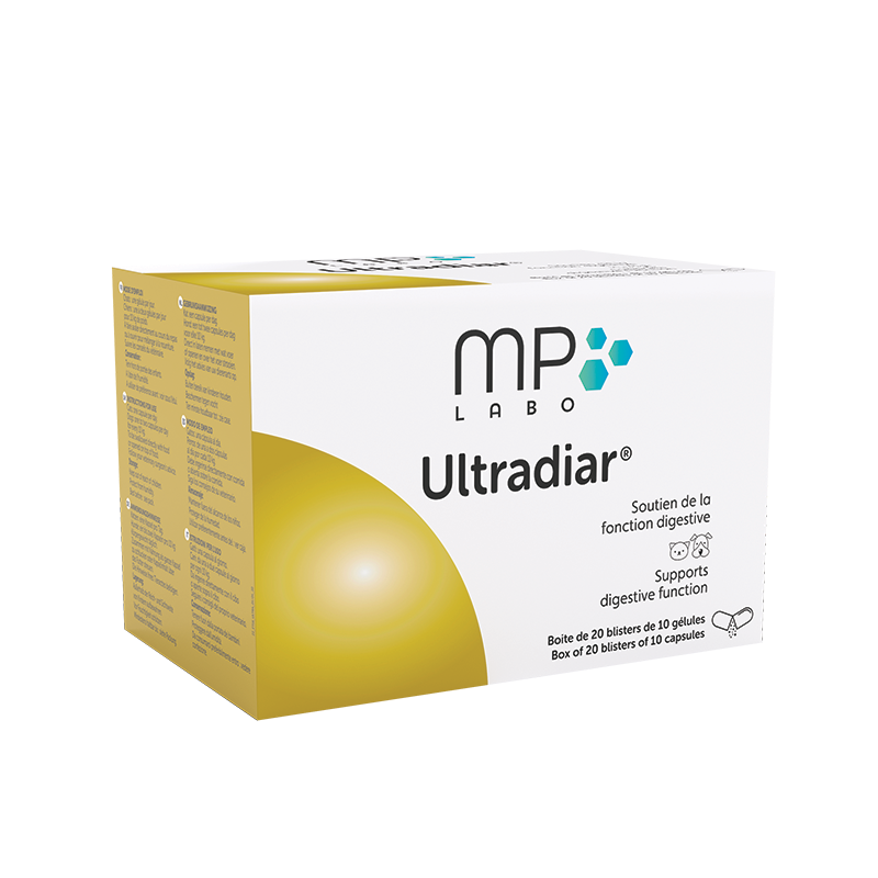 MP Labo Ultradiar – Suplement na trawienie dla psów i kotów | 200 kapsułek