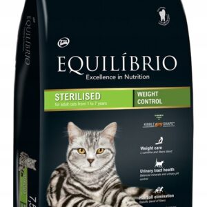 Karma dla kota Equilibrio Cat Sterilised - 7,5 Kg