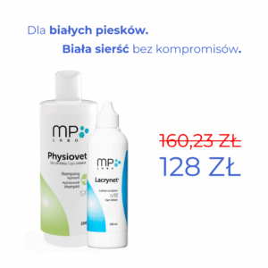 Zestaw pielęgnacyjny - Biała sierść bez kompromisów. Dla białych piesków