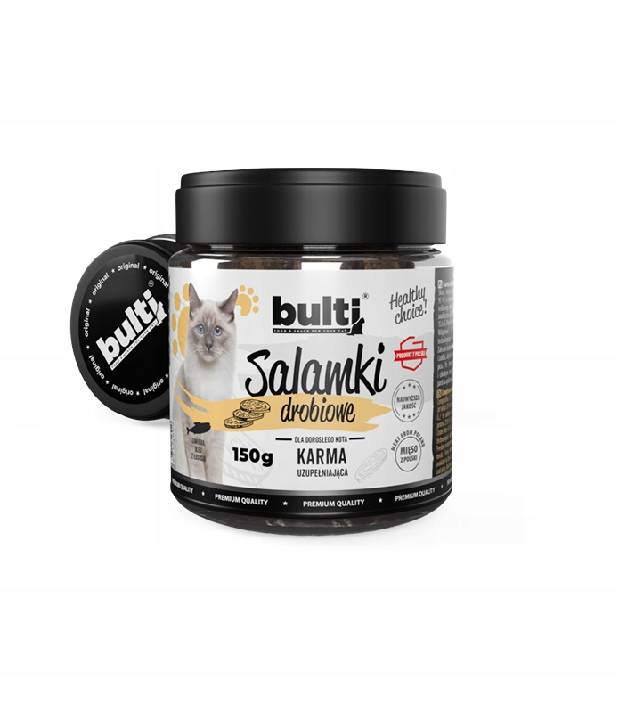 Przysmaki dla Kota - BULT Salamki | 150g - obrazek 4