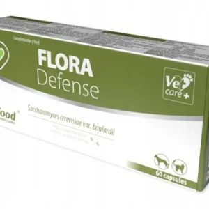 Vetfood Flora Defense 60 kaps. - Probiotyk dla psa i kota
