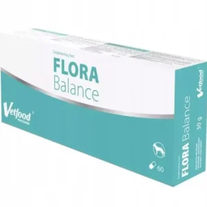 Vetfood Flora Balance 60 kaps. - Probiotyk dla psa